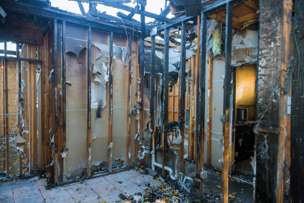 Professional Fire Damage Restoration technician working in Magnolia, TX